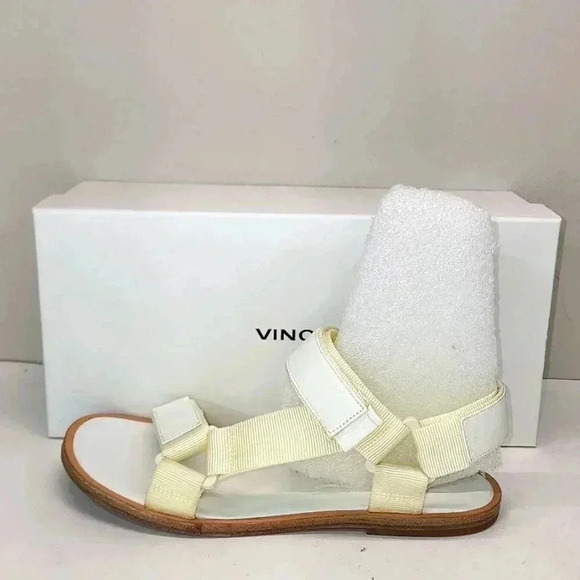 Vince slingback leather upper sandal size 36.5 - Picture 3 of 8